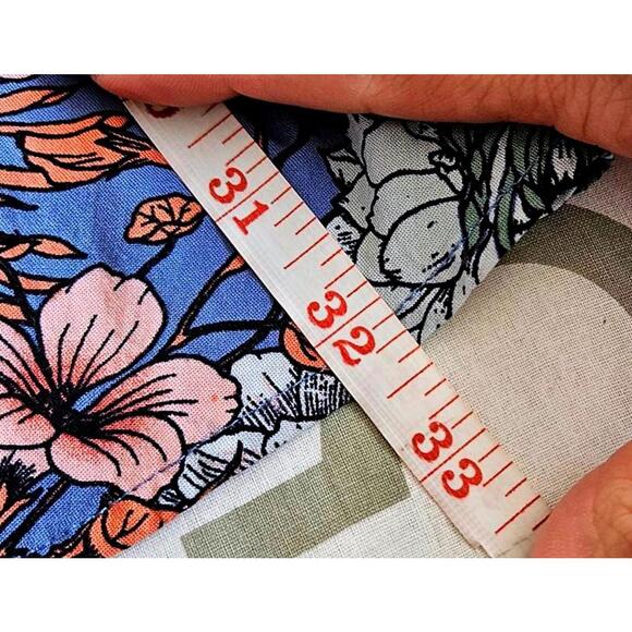 Taylor & Sage  Blue with A Splash of Floral Summer Dress - Size M #24 - Picture 5 of 5